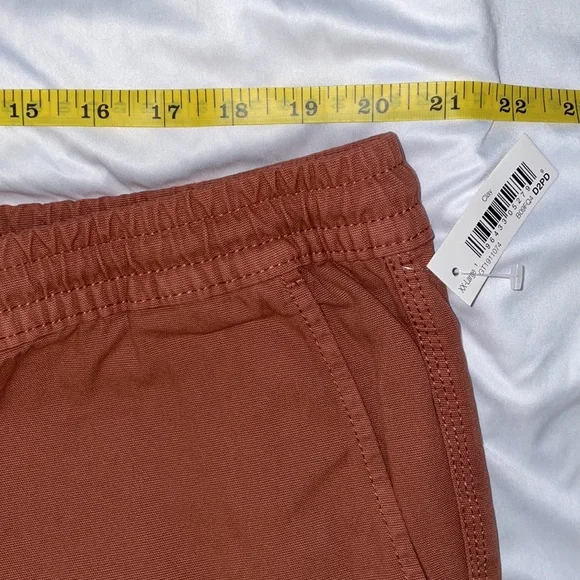 GoodThreads Slim Fit Pull On Canvas Shorts XXL Clay Color - Picture 3 of 11